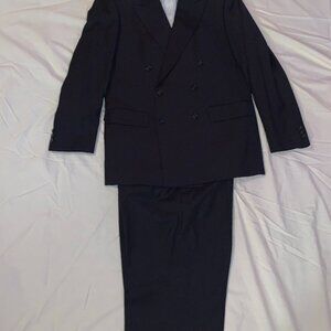 Mens Dark Blue Suit